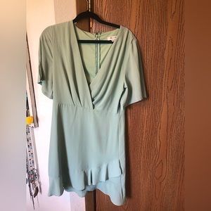 Never worn! She & Sky L mint green dress